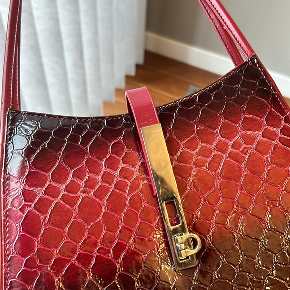 Cherry Red Shoulder Bag - Picture 5 of 11